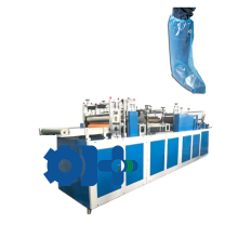 Disposable outdoor waterproof plastic boot cover making machine